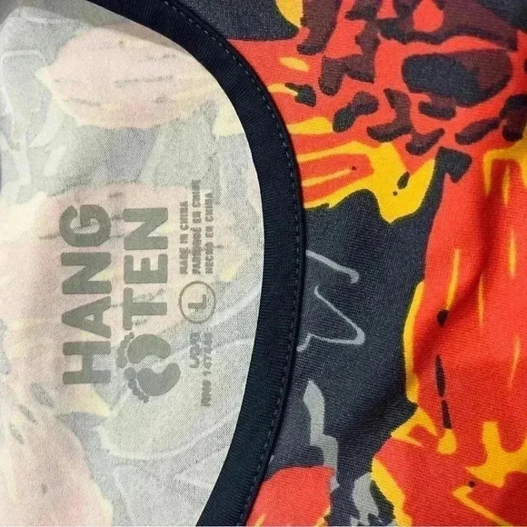 Hang Ten Womens Long Sleeve Rashguard with UPF 50+ Size Large - Picture 10 of 11